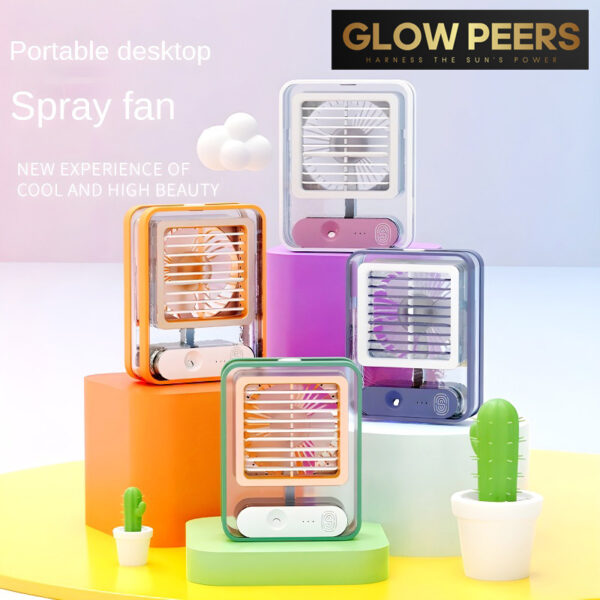 Rechargeable Transparent Fan