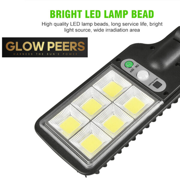 Solar Street Light LED Light 72 COB