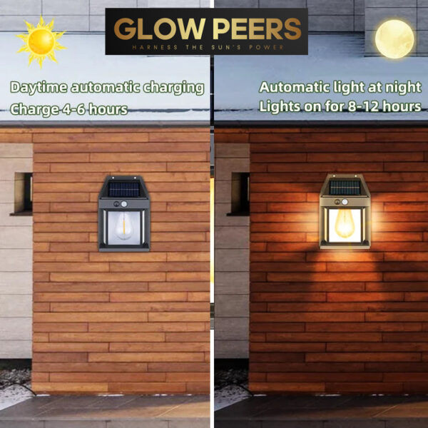 Solar Outdoor Wall Lamp